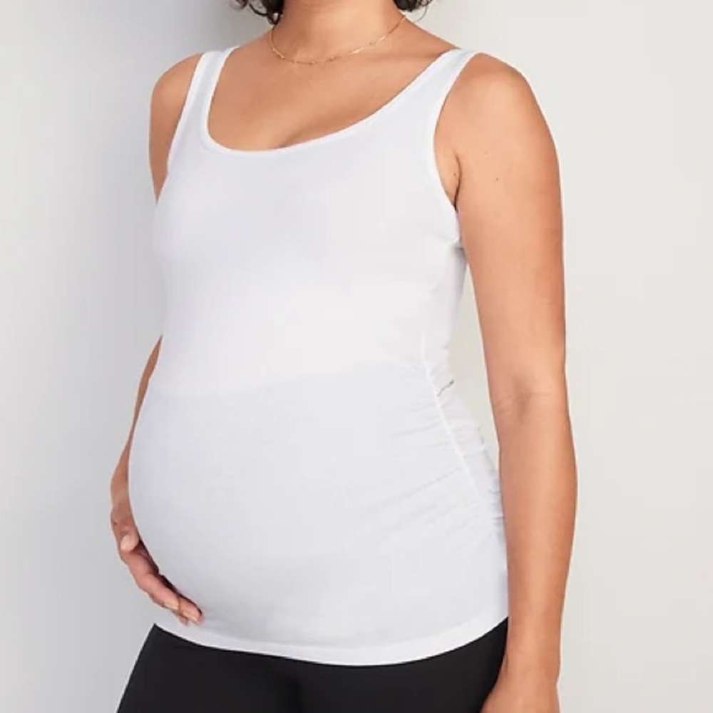 Old Navy Maternity First Layer Ribbed Tank Top - Picture 1 of 9